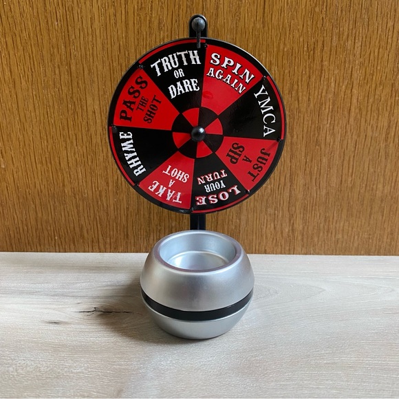 🔶 {4/$12} Barbuzzo Drinking Game - Shot Spin Wheel - Picture 2 of 14